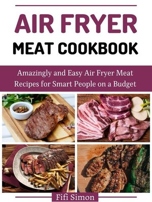 cover image of Air Fryer Meat Cookbook